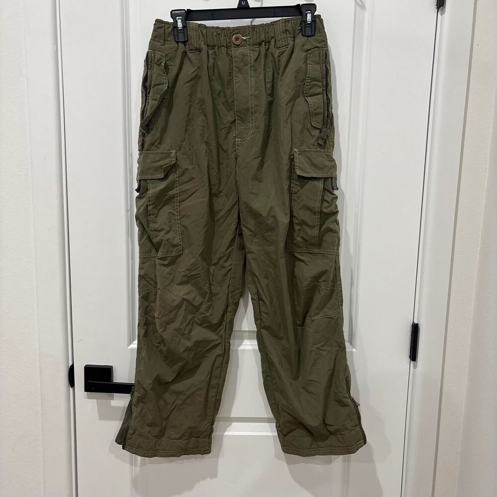 Unbranded Women's Khaki and Green Trousers